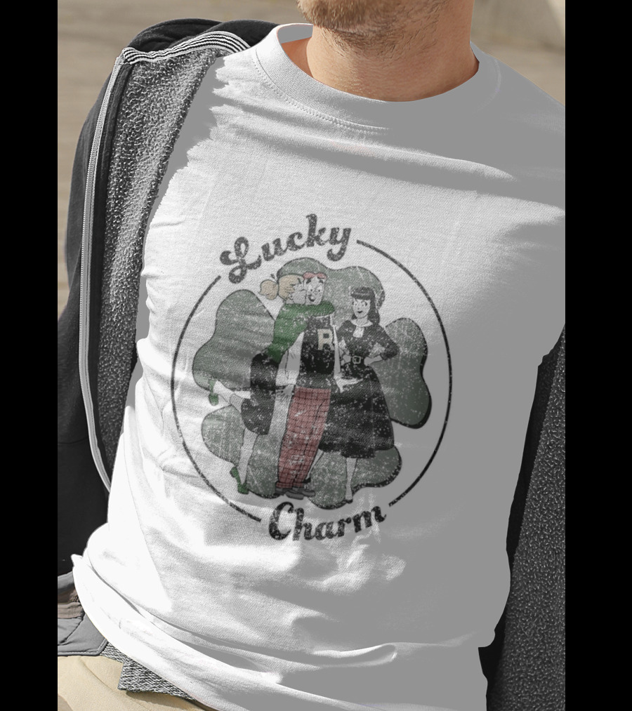 Lucky Charm St Patrick's Day Dance Embrace T-Shirt