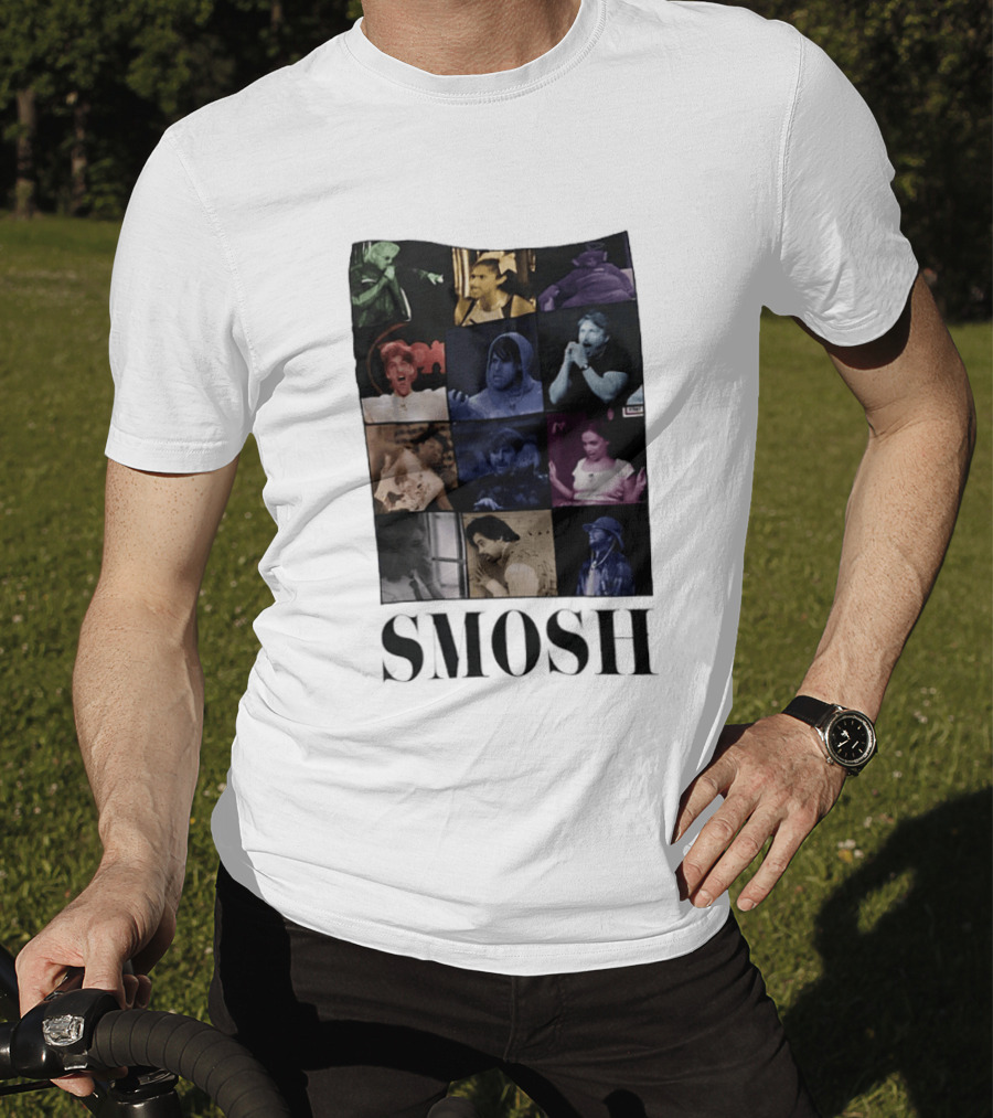 Smosh The Era Tour Collage Of Iconic Moments And Characters T-Shirt