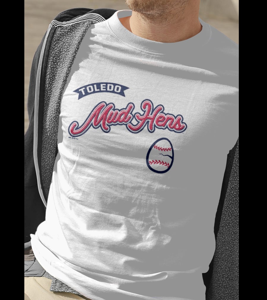 Toledo Mud Hens Baseball Egg Shape Team T-Shirt