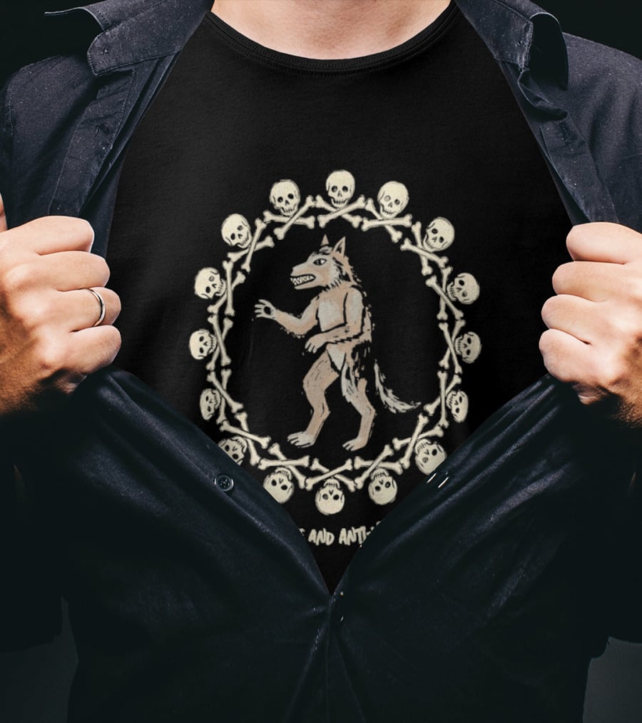 Wolf Werewolves Defence And Anti Vivisection Society T-Shirt