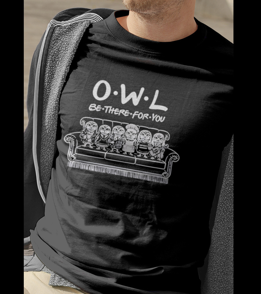 OWL Be There For You Friends Couch Scene T-Shirt