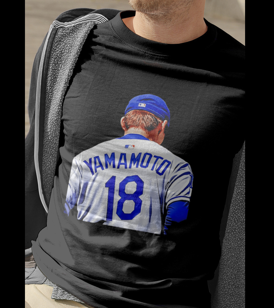 Yamamoto 18 Los Angeles Dodgers Baseball Jersey T-Shirt