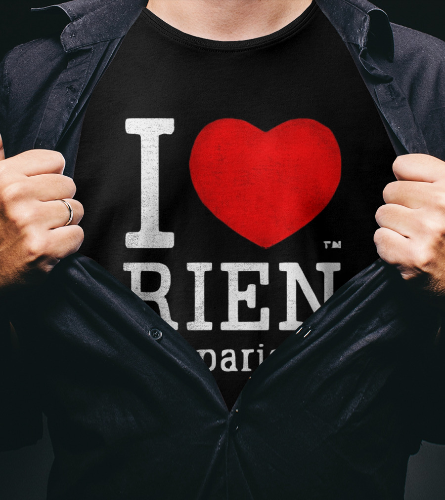 I Love Rien I'm Parisien Funny French Phrase T-Shirt