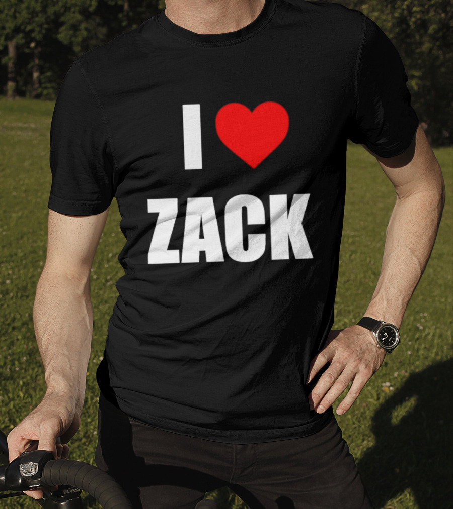 I Heart Zack Snyder American Filmmaker T-Shirt