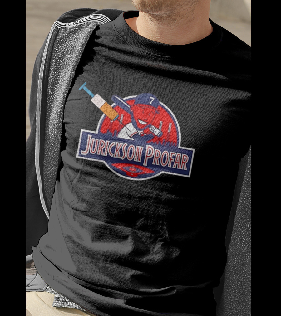 Atlanta Braves Skyline 7 Jurickson Profar Baseball Injection T-Shirt