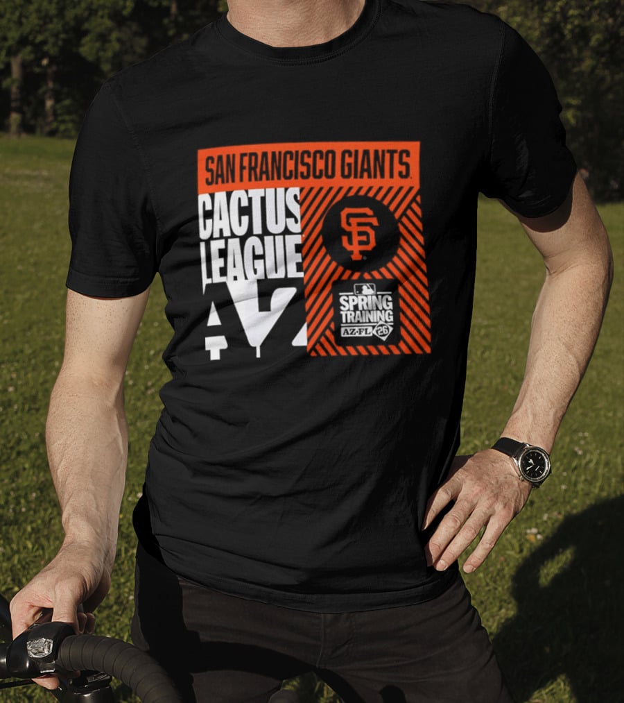 San Francisco Giants Cactus League AZ Spring Training 2026 SF T-Shirt
