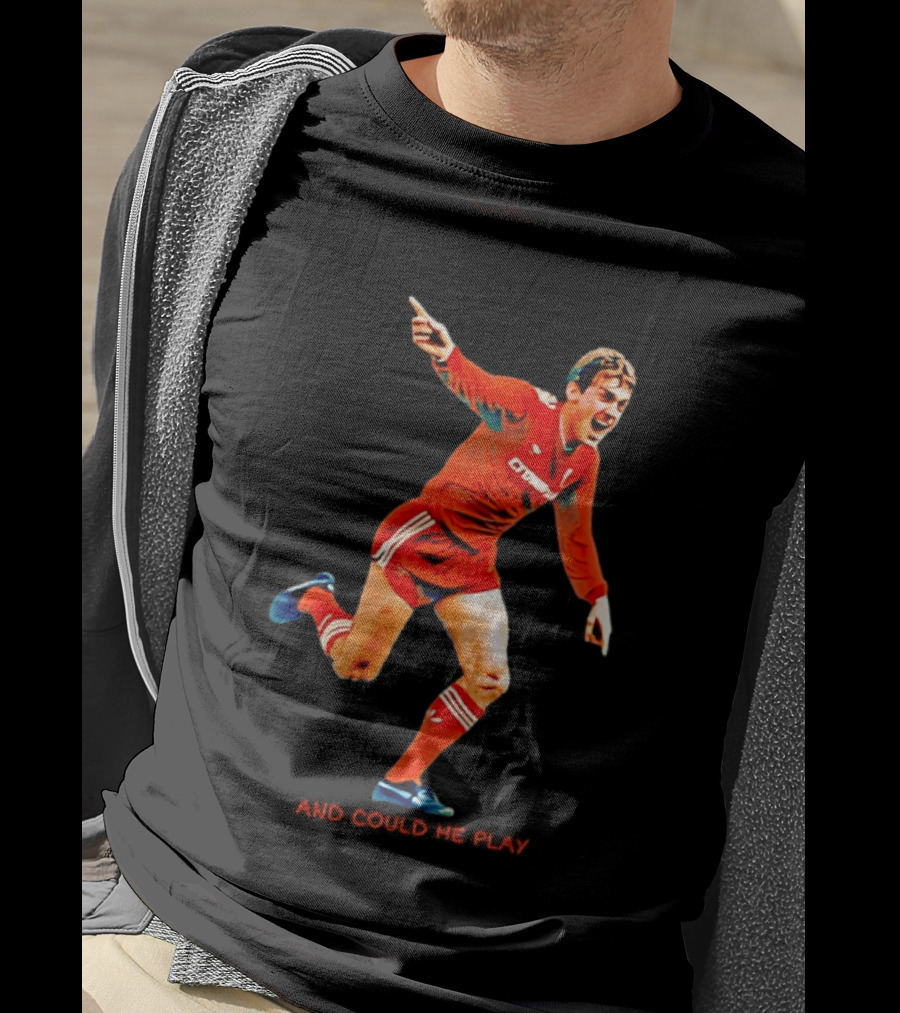 Kenny Dalglish Liverpool FC Could He Play Iconic Celebration T-Shirt