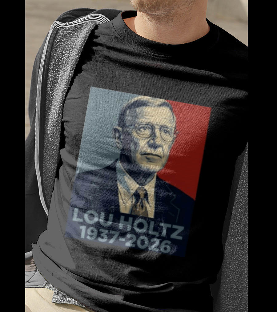 Lou Holtz 1937 2026 Memorial T-Shirt