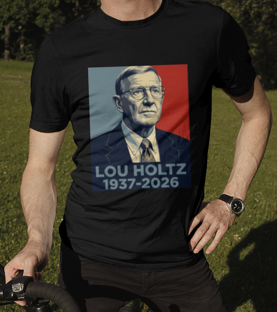 Lou Holtz 1937 2026 Memorial T-Shirt