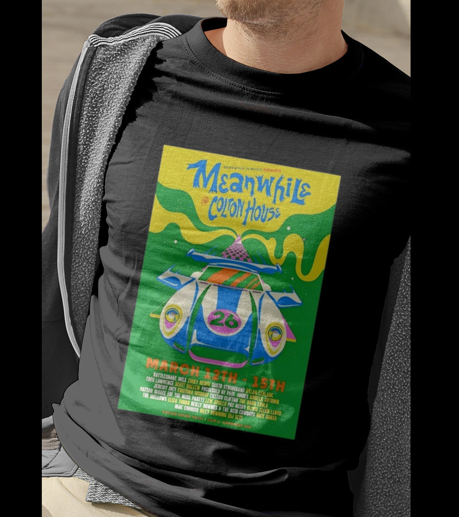 Meanwhile Colton House March 12 15 2026 Austin TX Music Event T-Shirt