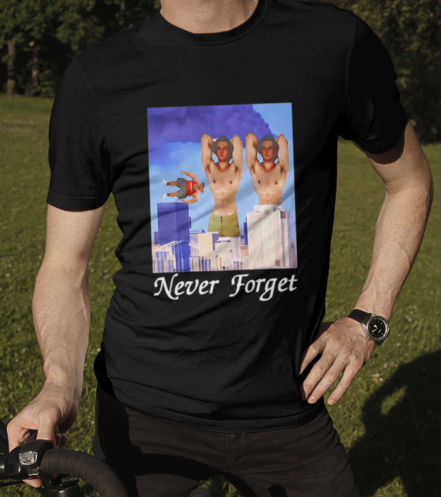 Never Forget When Clav Got Mogged By ASU Frat Leader Giants In Cityscape T-Shirt