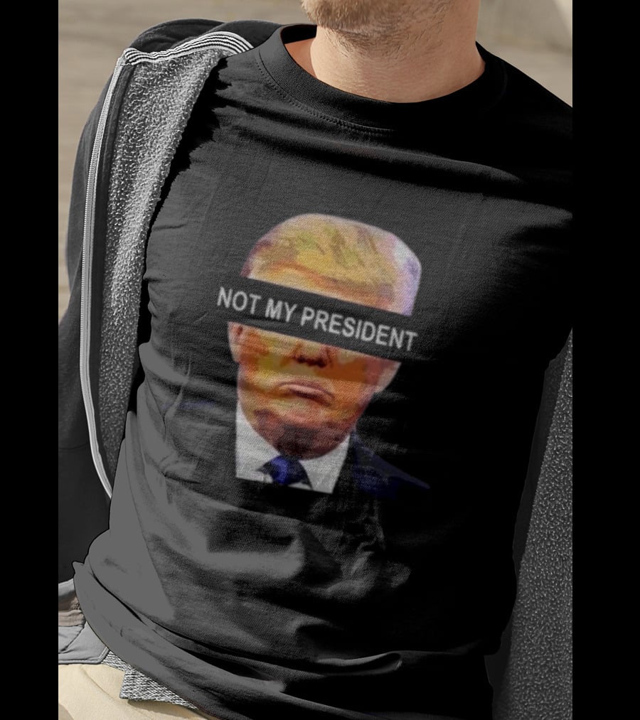 Bad Bunny Not My President Trump Parody Political T-Shirt