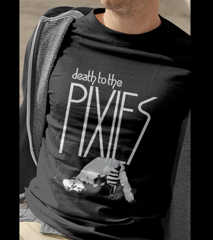 Death To The Pixies Bold Hand T-Shirt