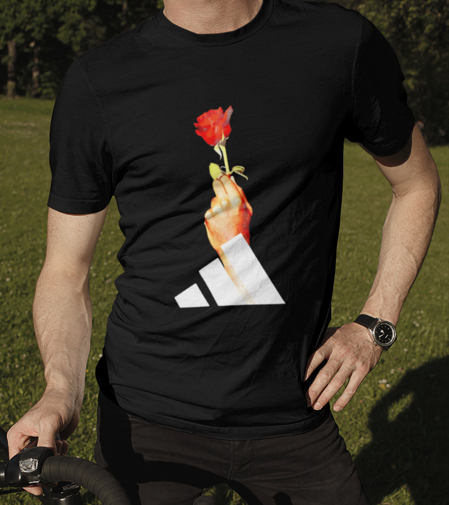 Derrick Rose Chicago Bulls Adidas Rose Hand T-Shirt