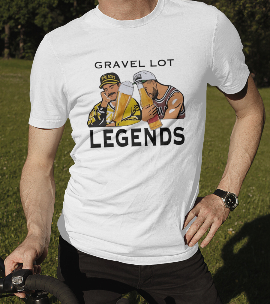 Gravel Lot Legends Beer The Boys Relaxing T-Shirt
