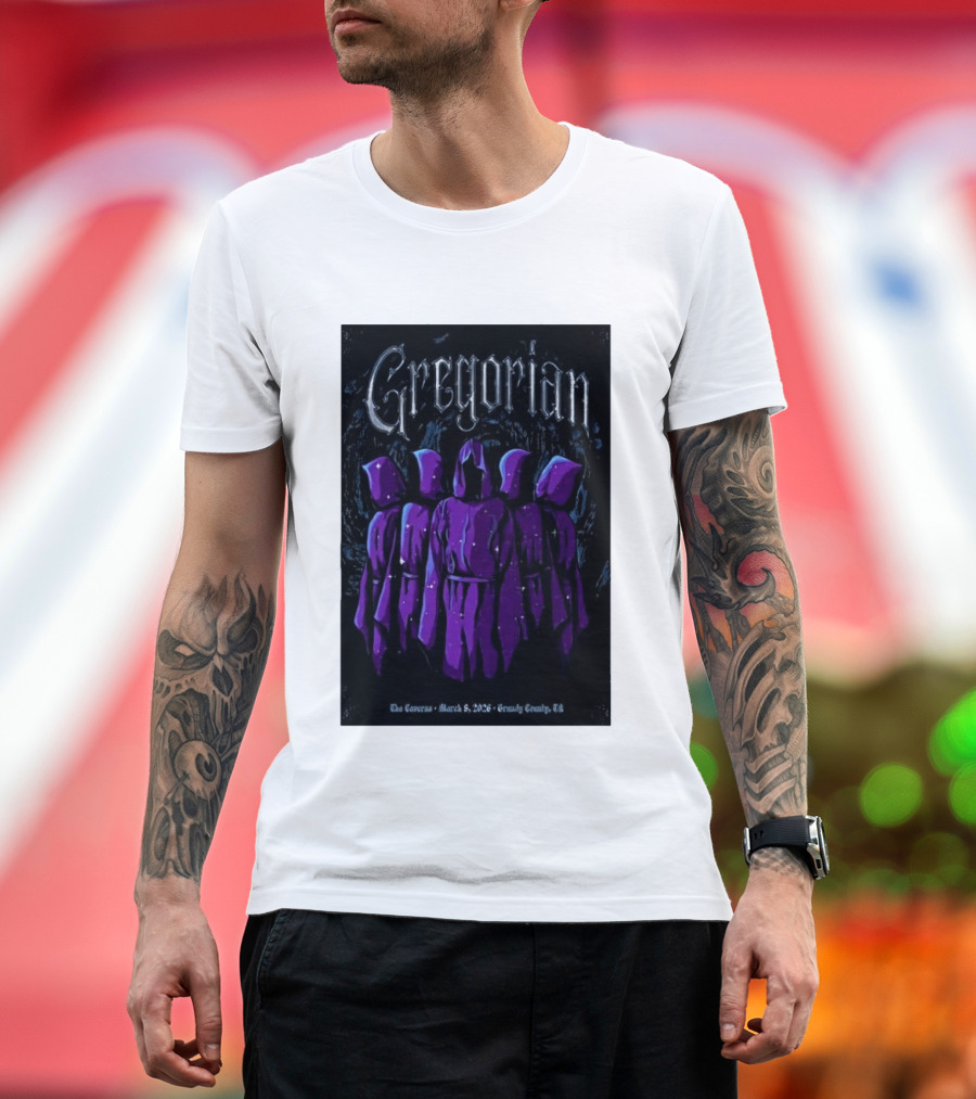 Gregorian March 8 2026 The Caverns Grundy County TN T-Shirt
