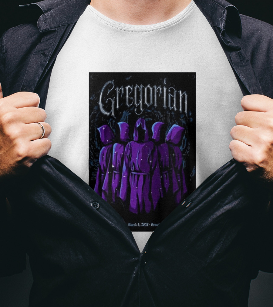 Gregorian March 8 2026 The Caverns Grundy County TN T-Shirt