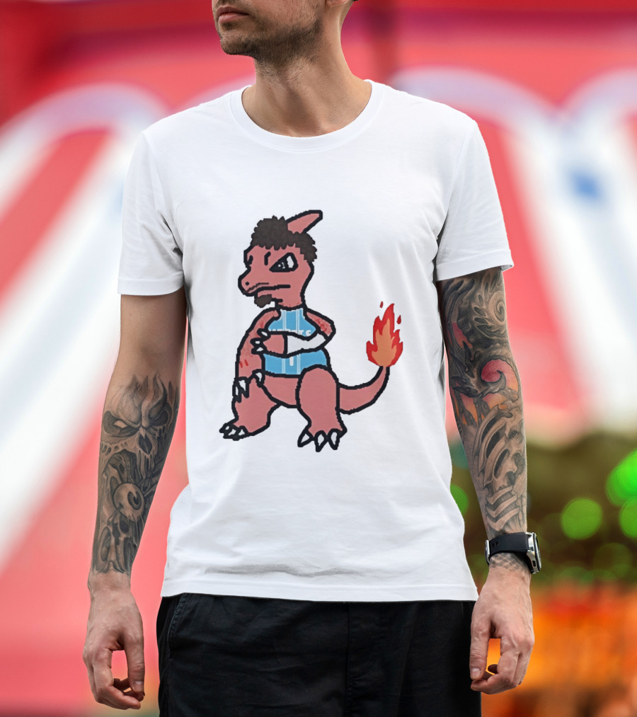 Charmelo Ball Crossover LaMelo Ball Charlotte Hornets Cartoon Character Mashup T-Shirt