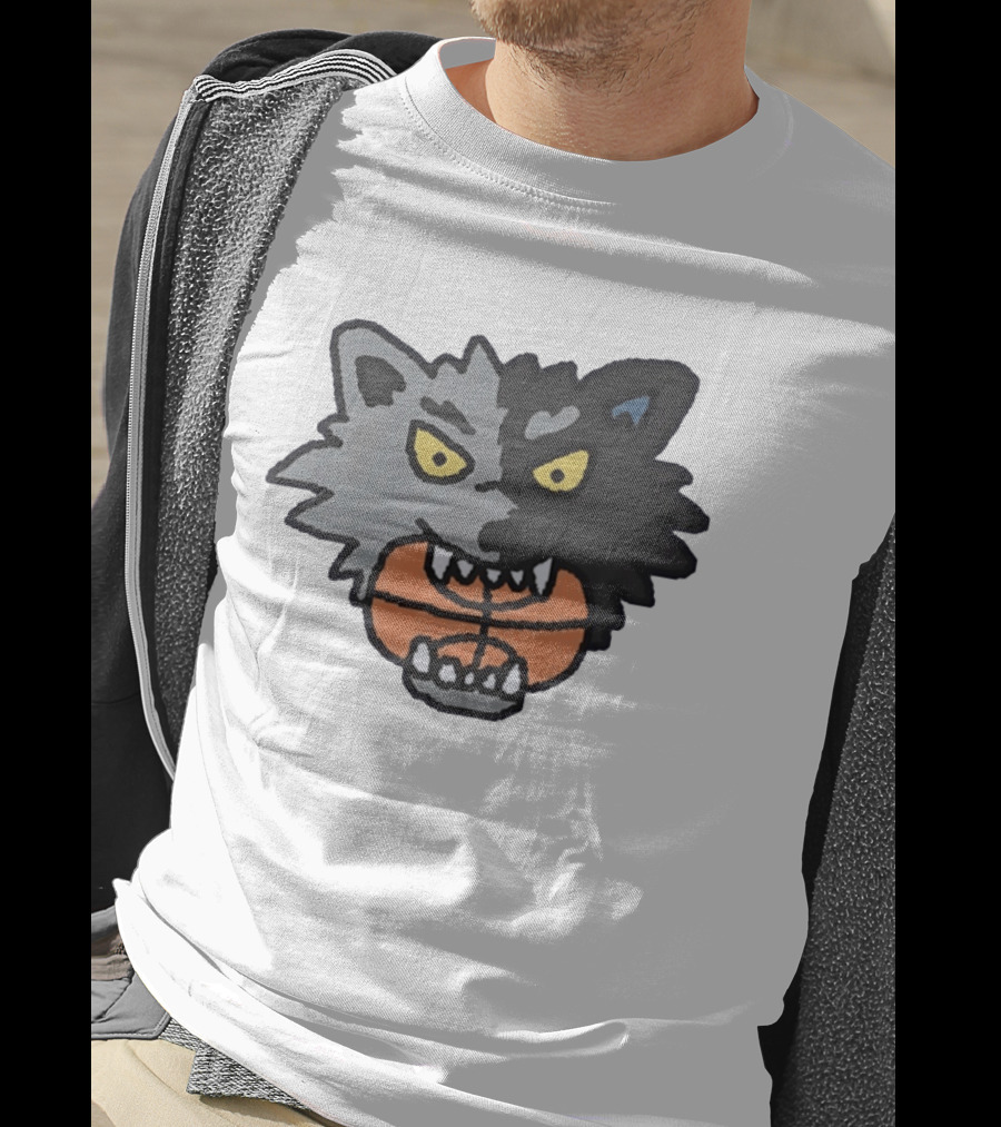 Minnesota Timberwolves Wolf Basketball Fan T-Shirt