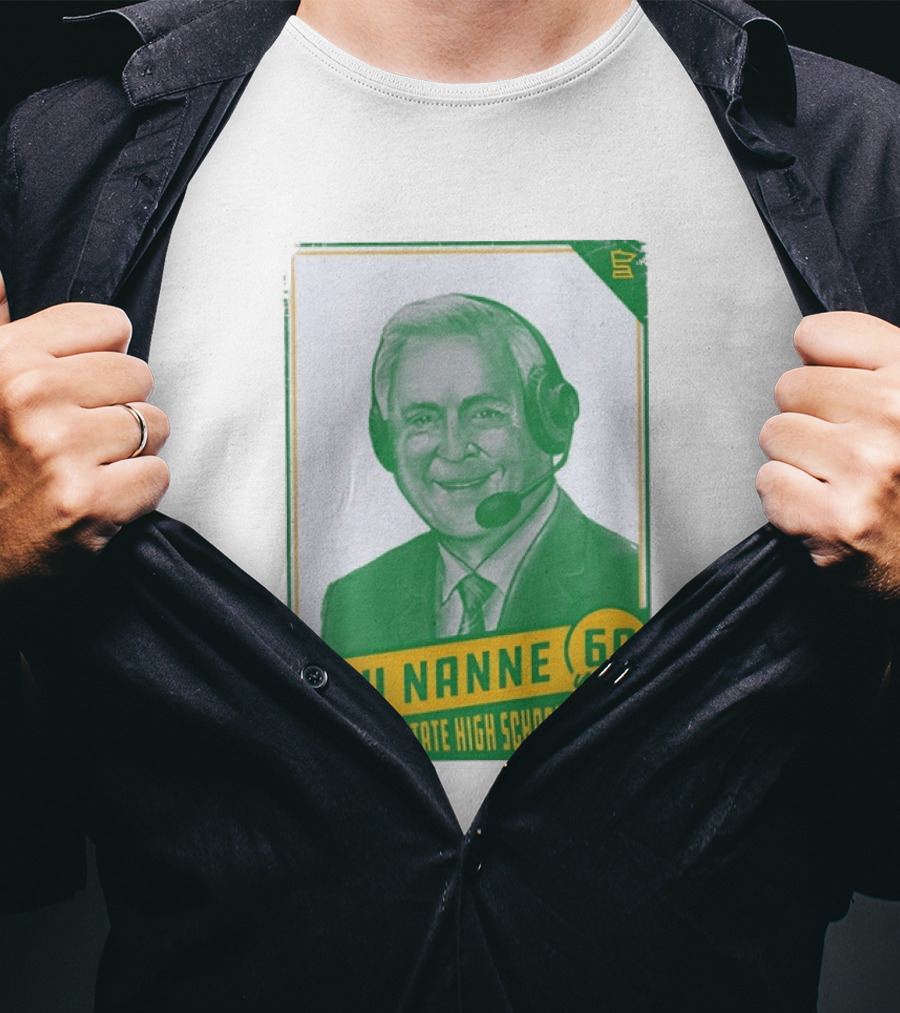 Lou Nanne 60 Years Minnesota State High School Hockey T-Shirt