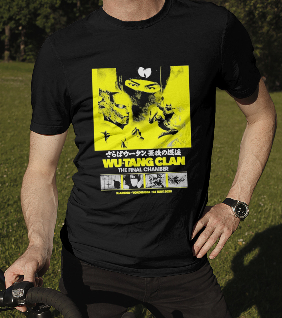 Wu Tang Clan Final Chamber Tour Yokohama Japan 2026 T-Shirt