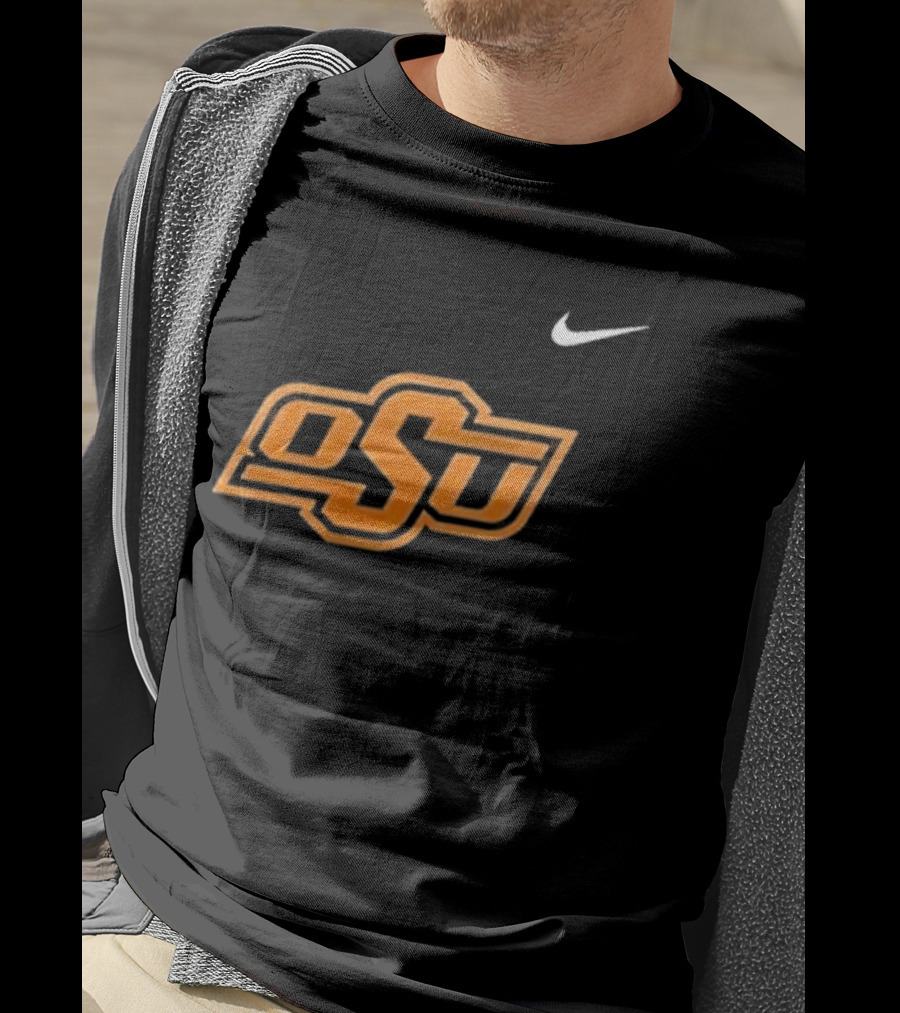 OSU Cowboy Football Pirates Paradise Night Black Nike T-Shirt