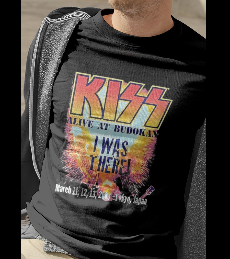 KISS Alive At Budokan I Was There March 2 3 13 2003 Tokyo Japan T-Shirt