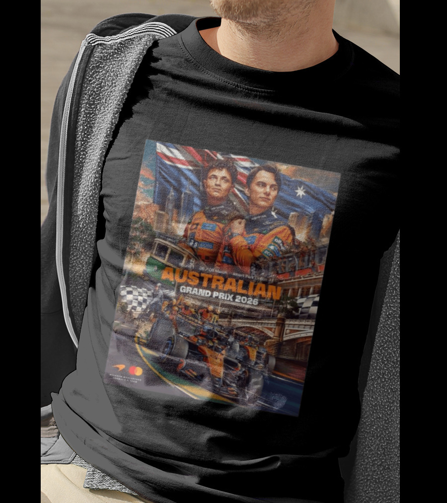 McLaren Formula 1 Team Australian Grand Prix 2026 Albert Park Circuit March 6 8 Event T-Shirt