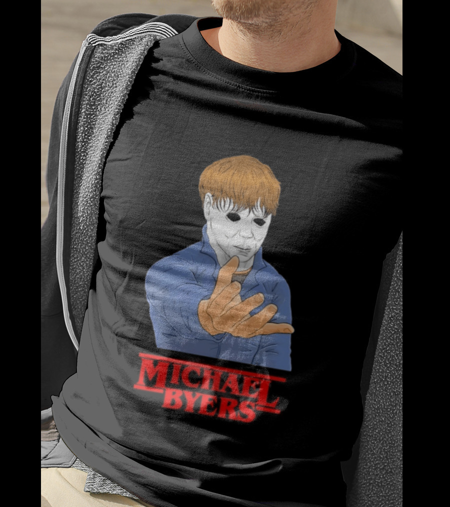 Michael Byers Horror And Sci Fi Mashup Stranger Things Halloween T-Shirt