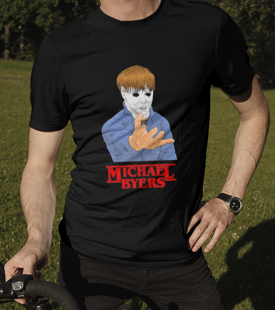 Michael Byers Horror And Sci Fi Mashup Stranger Things Halloween T-Shirt