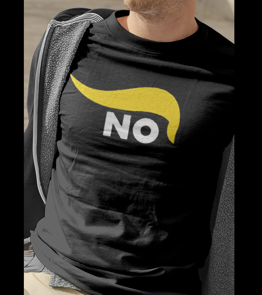 Solidarity Statement No Yellow Hair Swoosh T-Shirt