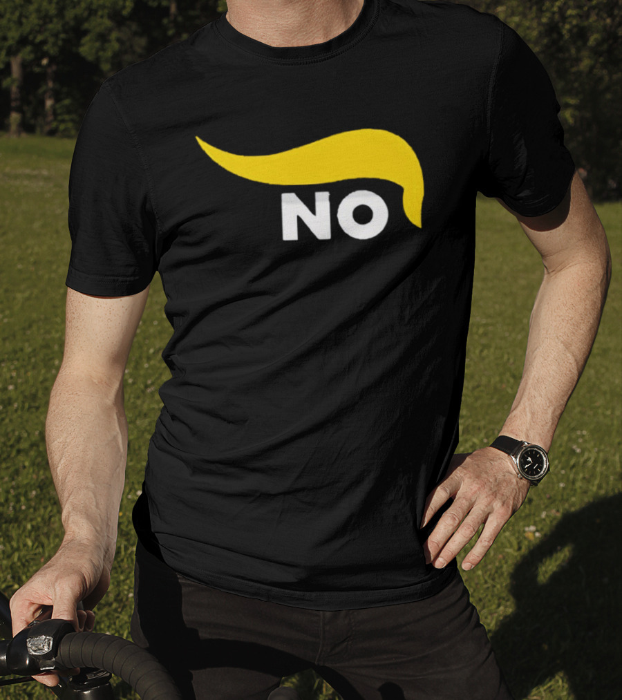 Solidarity Statement No Yellow Hair Swoosh T-Shirt