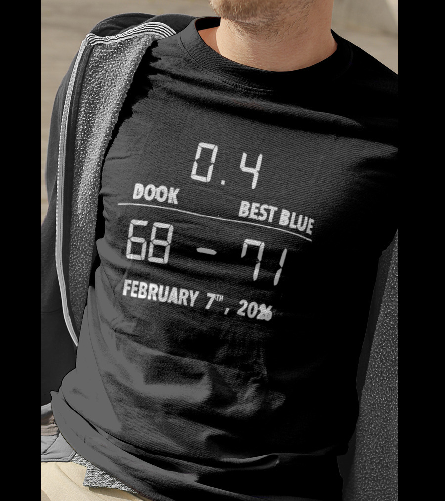 0 4 Dook Best Blue 68 71 February 7th 2026 T-Shirt