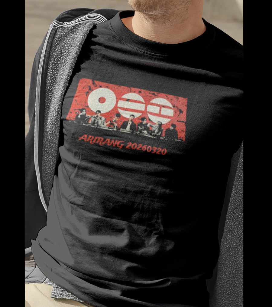 Arirang 20260320 BTS Circle Korean T-Shirt