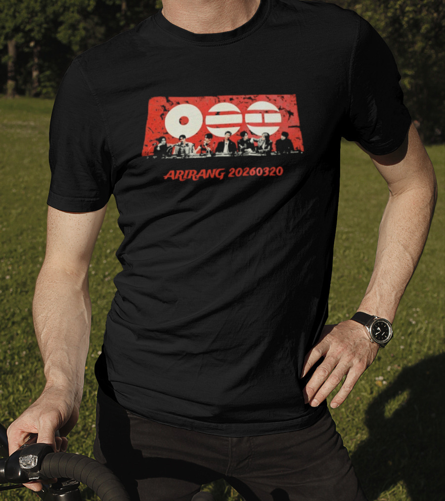 Arirang 20260320 BTS Circle Korean T-Shirt