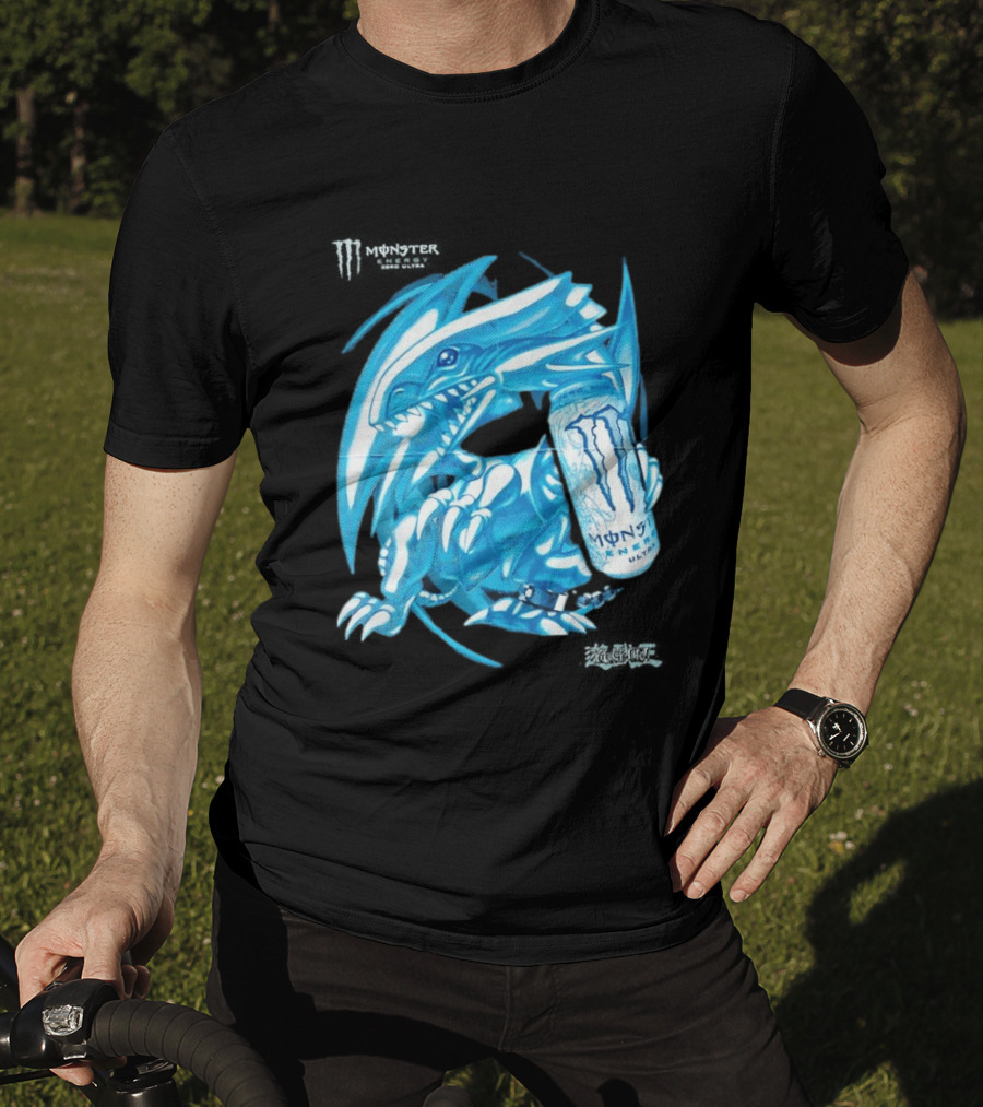 Blue Eyes White Dragon Monster Energy Zero Ultra Collaboration T-Shirt