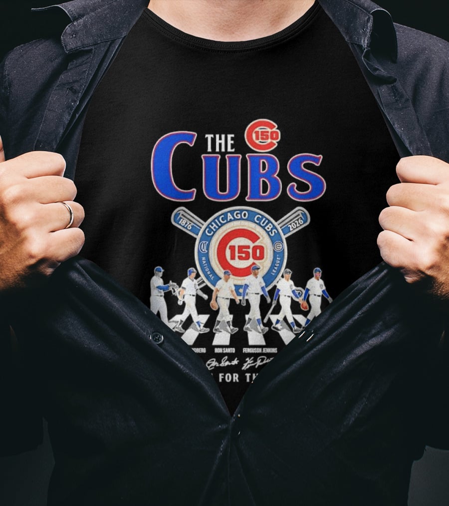 Chicago Cubs 150th Anniversary 1876 2026 Thank You For The Memories T-Shirt