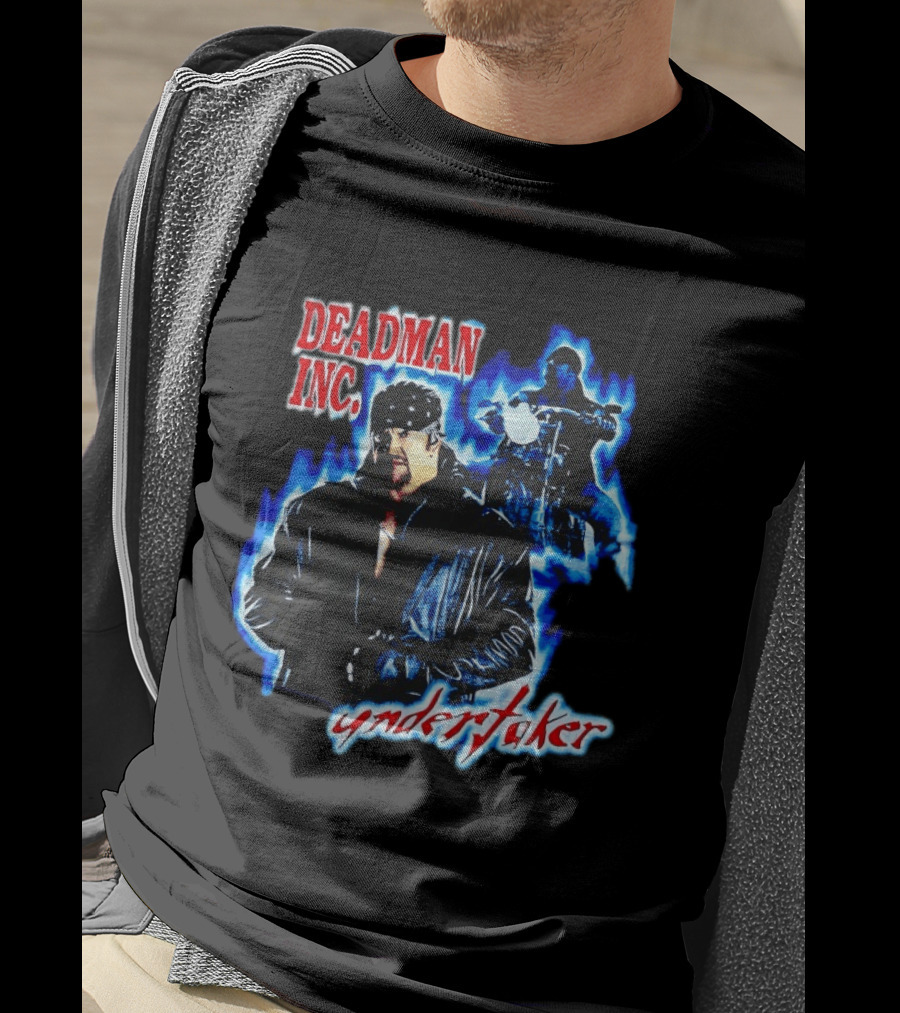 Deadman INC Undertaker Motorcycle Biker T-Shirt