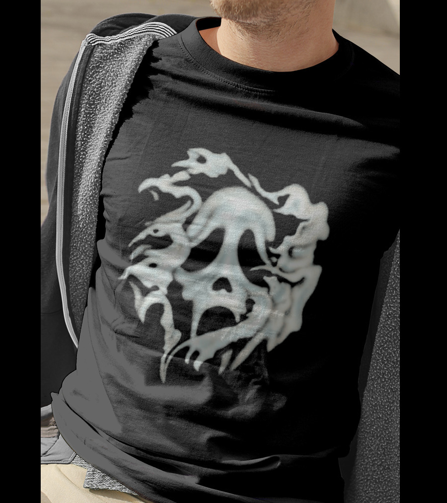 Don Toliver Scream Cactus Jack Airbrush Ghostface T-Shirt