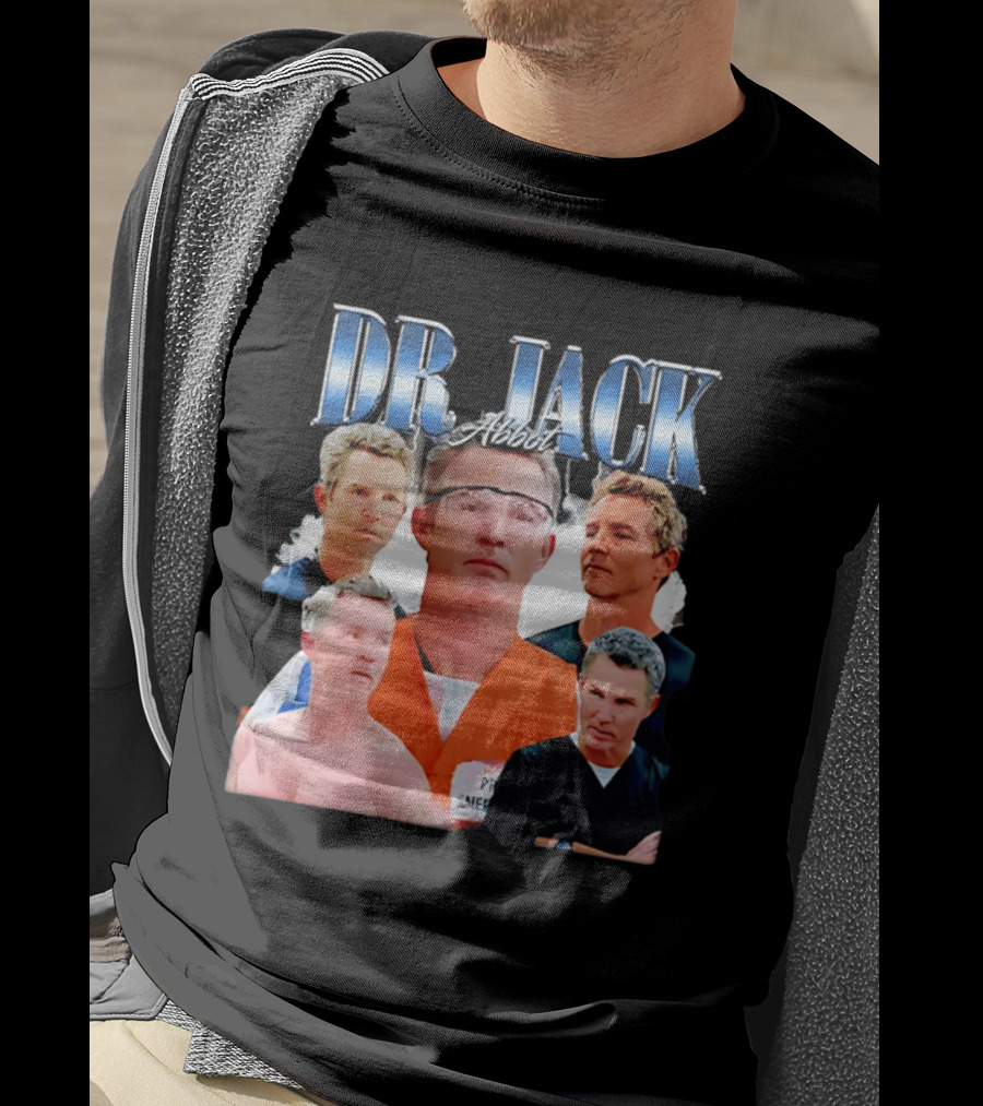 Dr Jack Abbot Picture Collage T-Shirt