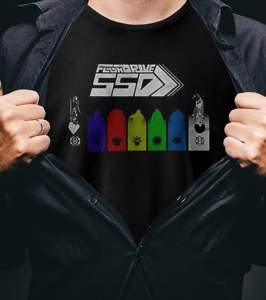 Flash Drive SSD Symbol Series T-Shirt