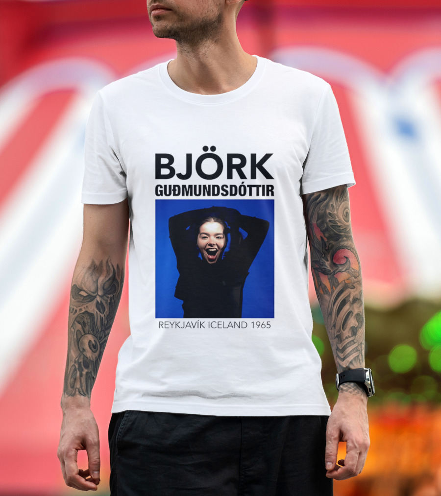 BJÖRK Guðmundsdóttir Reykjavík Iceland 1965 T-Shirt