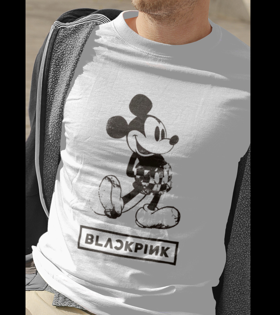 Blackpink Disney Mickey Mouse Collaboration T-Shirt