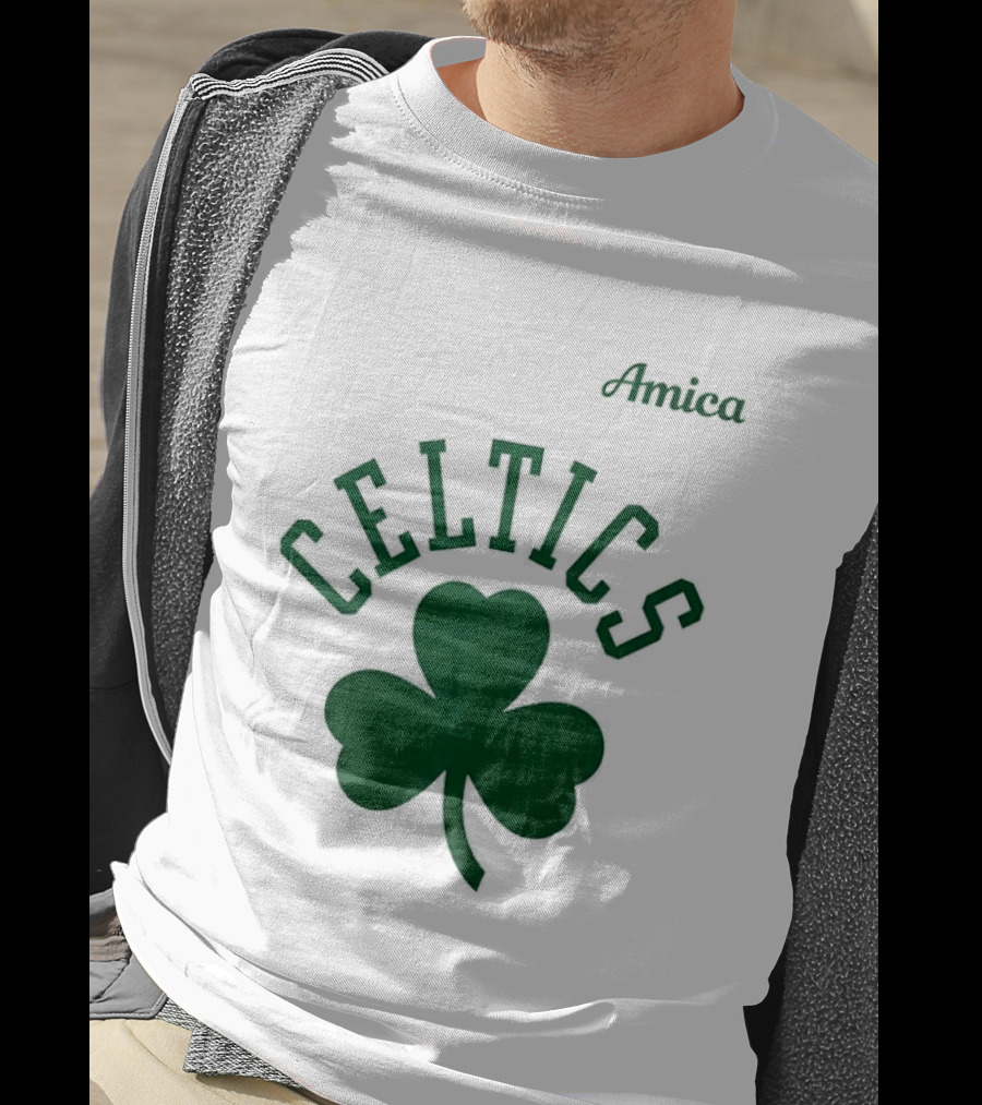 Celtics Amica Shamrock Tatum Back To 0 T-Shirt