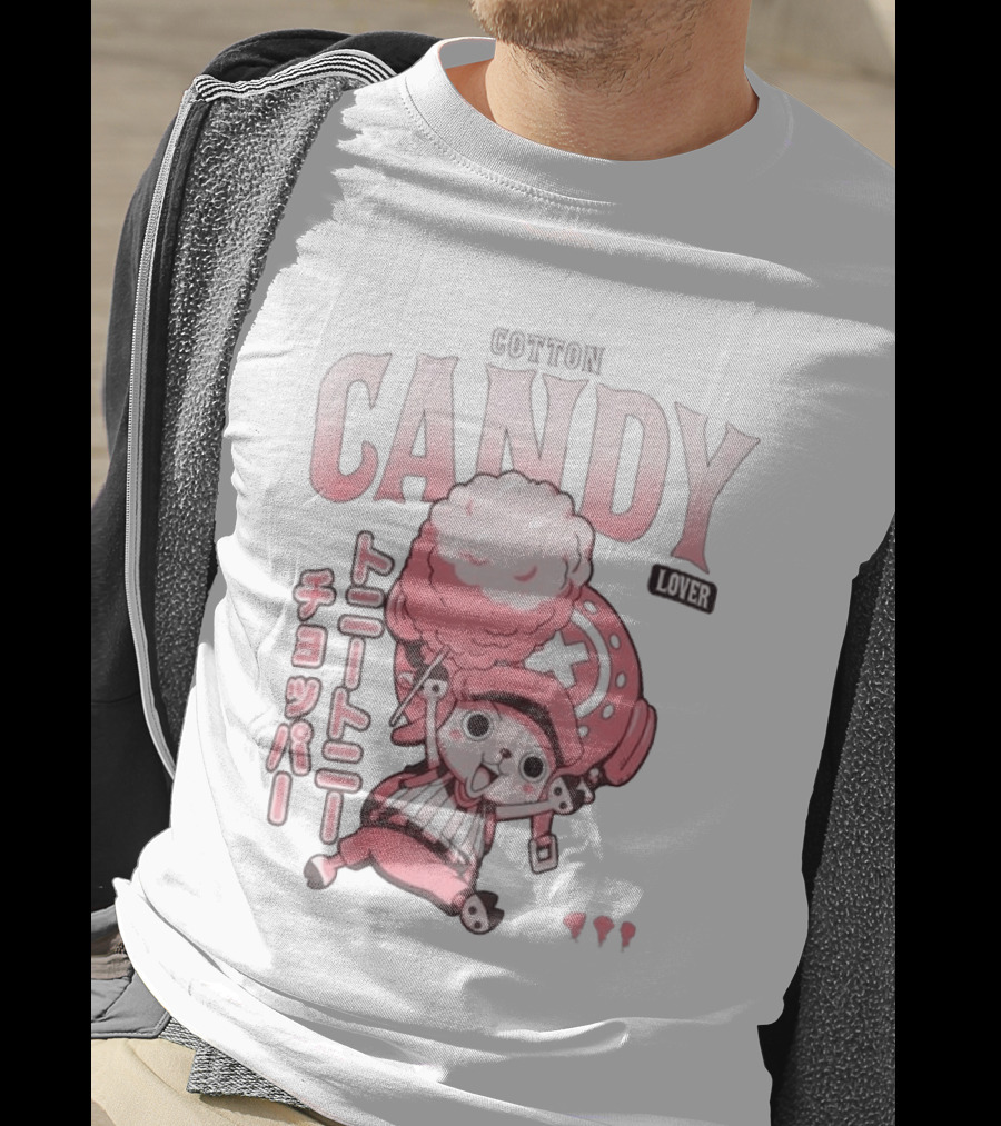 One Piece X Celio Tony Tony Chopper Candy Lover Kanji T-Shirt