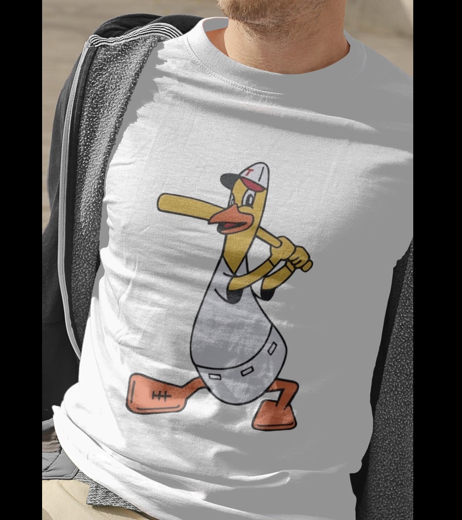 Toledo Mud Hens Mortimor Gold Imprint Franklin Baseball T-Shirt