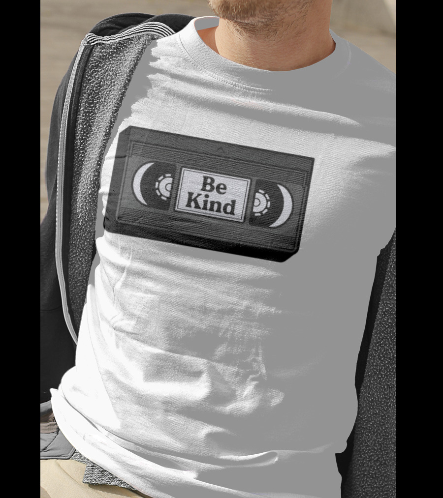 VHS Cassette Tape Be Kind Retro Nostalgia T-Shirt