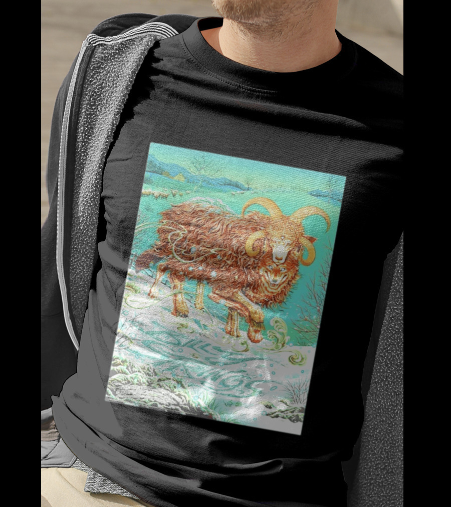 Billy Strings Asheville North Carolina 2026 Sheep Face T-Shirt
