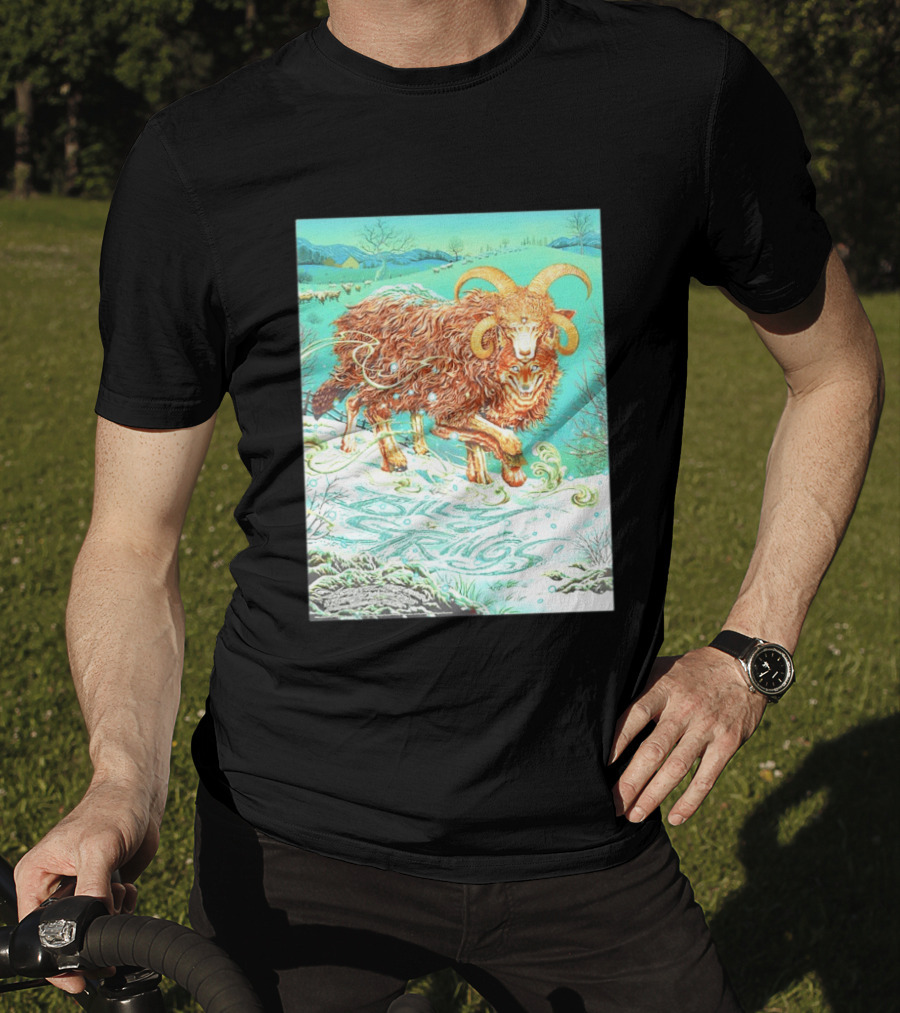 Billy Strings Asheville North Carolina 2026 Sheep Face T-Shirt