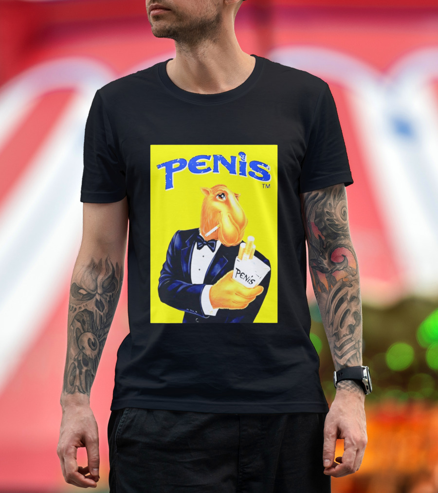 Penis Camel Smoking Meme T-Shirt
